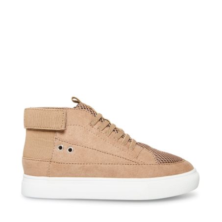 Khaki Steve Madden Achangee Kids' Sneakers | PH 4908FGE